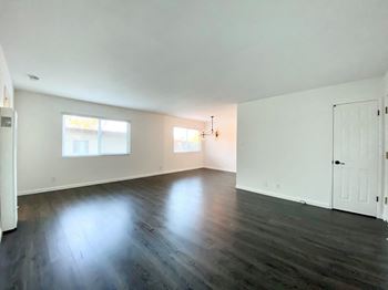 Wide, open spaced living room